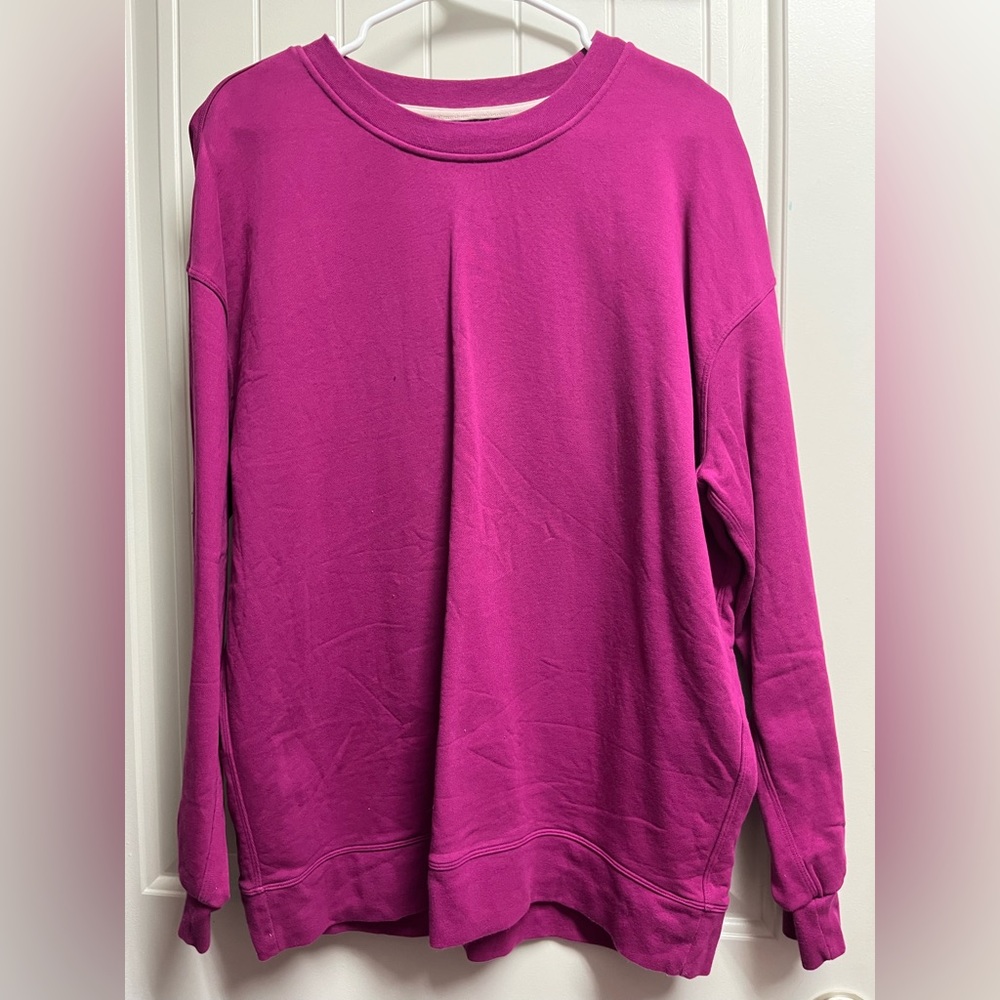 Oversized crewneck